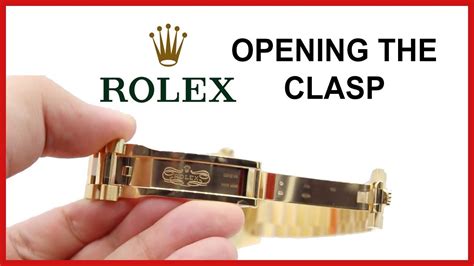 rolex horloge openen|how to open rolex band.